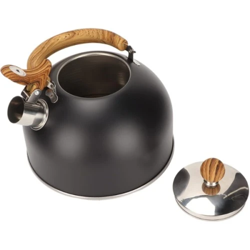 Periboia Paslanmaz Çelik Demlik Siyah Renk - 2