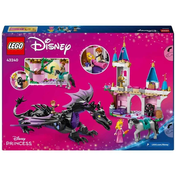 LEGO Disney Princess Malefiz’in Ejderha Formu 43240 - 5