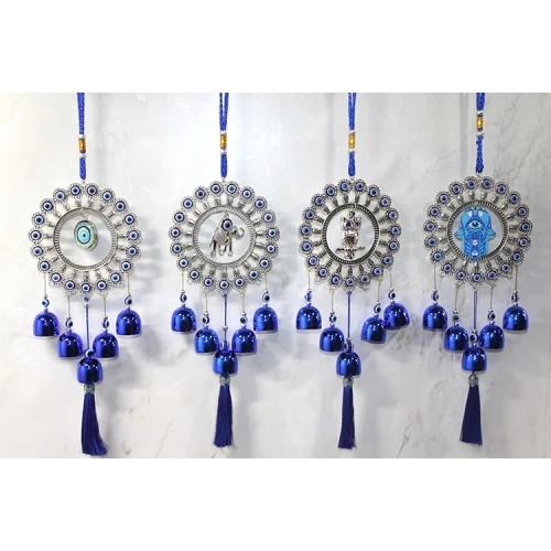 Periboia Metal Nazar Boncuğu Çan Model 5