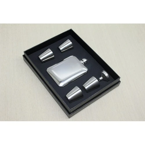 Periboia 4 Shot Bardaklı Matara Seti Çelik ürün görseli