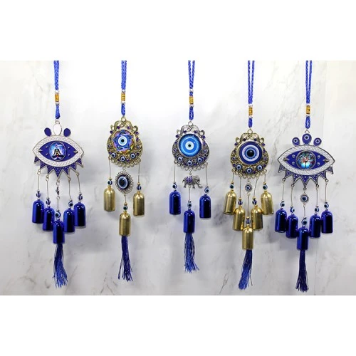 Periboia Metal Nazar Boncuğu Çan Model 1
