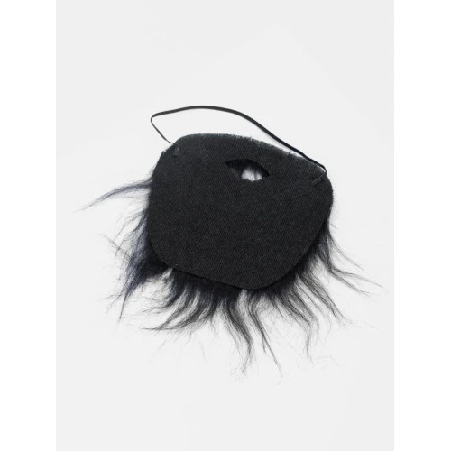 Periboia Siyah Renk Takma Sakal - 4