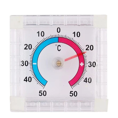 Periboia Bimetalik Kare Termometre