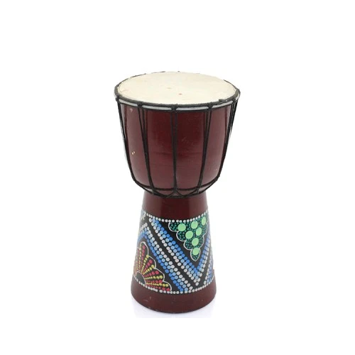 Periboia Batikli Ahşap Darbuka 25 Cm