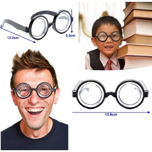 Periboia İnek Öğrenci Şaka Gözlüğü - Resim 4