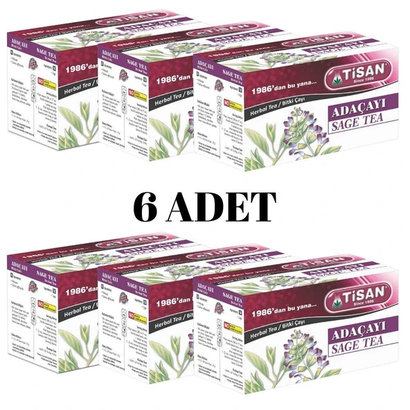 Tisan Adaçayı Tisan 6 Kutu