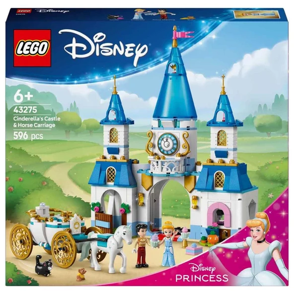 LEGO Disney Princess Sindirella’nın Şatosu ve At Arabası 43275 - 3