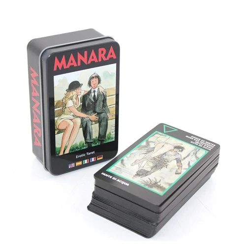 Periboia Metal Kutulu Tarot Kartı Manara