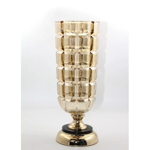 Periboia Cam Şamdan Tekli Model 4