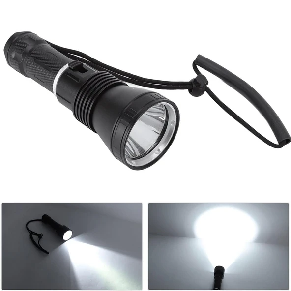 4200 Lümen Profesyonel Şarjlı El Feneri Wt-655 - Resim 2