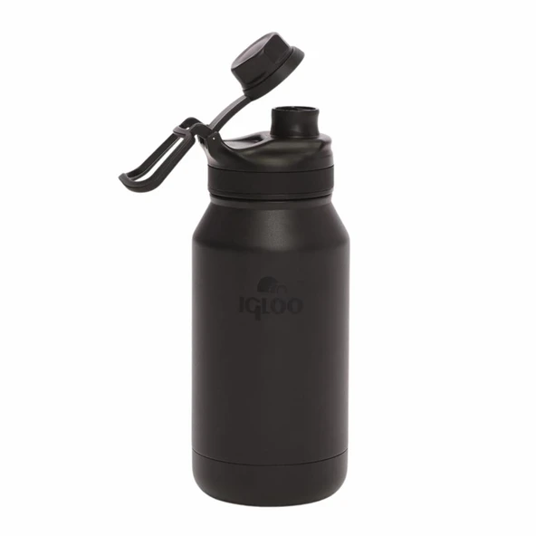 Çelik Termos - Igloo - Sportsman - 950 ml - Siyah - 205681 - 3