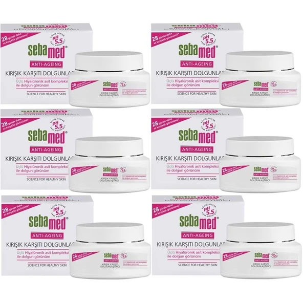 Sebamed Kırışık Karşıtı Dolgunlaştırıcı Antı-Ageıng Krem 50ML (6 Lı Set) ürün görseli