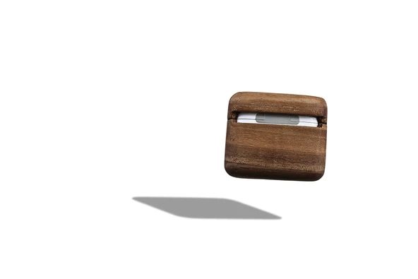 AirPods Pro (2. nesil) Kılıf Walnut Guard Pro Ahşap Kılıf - 2