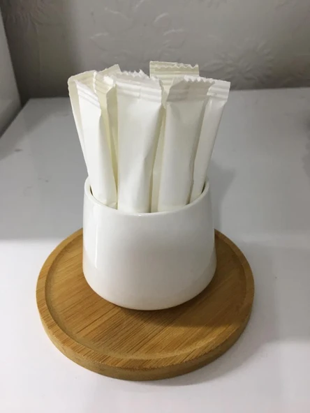 Stick Şeker Beyaz Baskısız Stick Toz Şeker 3 Gr X 400'lü - 2