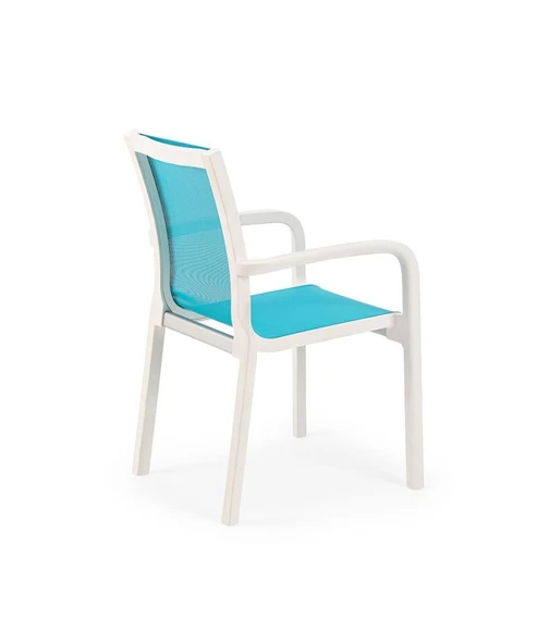 Omnipazar SY-2528 Plastik Fileli Bahçe Koltuk Sandalye 4'lü Set - 12