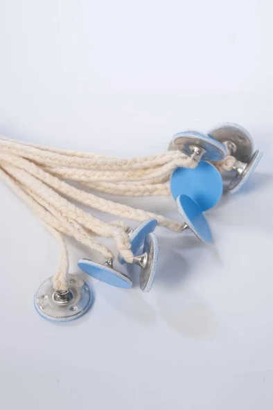 Pamuk İp Fitil No:20 ve Yapışkanlı Sehpa ( 15cm boy ) 20 Adet - Resim 4