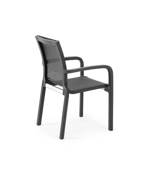 Omnipazar SY-2528 Plastik Fileli Bahçe Koltuk Sandalye 4'lü Set - 9