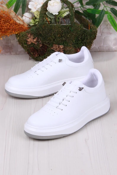 Fort 07404 Cnt Cilt Suni Deri Latikli Bağçıklı Kalın Taban Erkek Ayakkabı - Resim 3