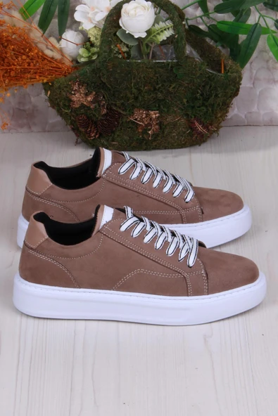 Fort 32539 Cnt Süet Suni Deri Kalın Taban Erkek Ayakkabı - Resim 7