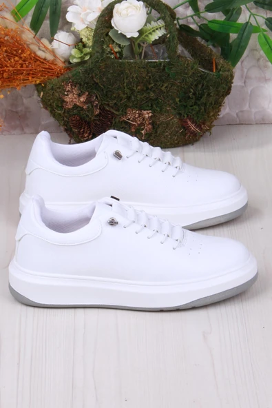 Fort 07404 Cnt Cilt Suni Deri Latikli Bağçıklı Kalın Taban Erkek Ayakkabı - Resim 2