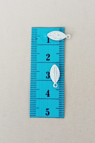 Oya Abiye Bileklik Kolye Pleksi Metalik Plastik Pul Gümüş Renk 8 gram 110 adet - BNC515 - 2
