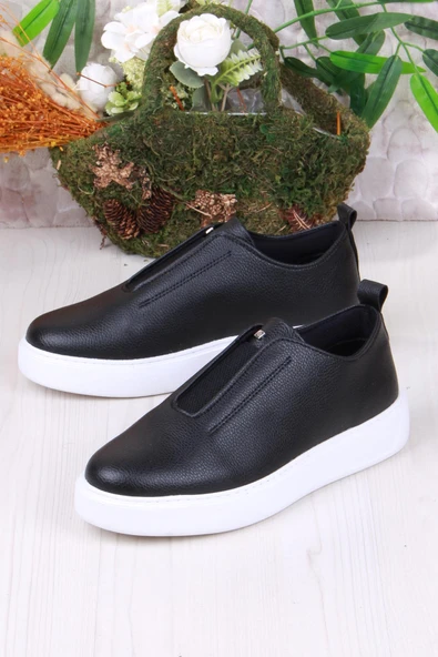 Fort 07367 Cnt Cilt Suni Deri Latikli Kalın Taban Erkek Ayakkabı - 8