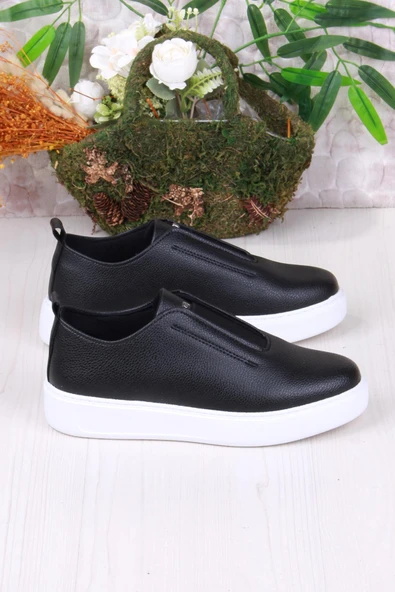 Fort 07367 Cnt Cilt Suni Deri Latikli Kalın Taban Erkek Ayakkabı - 7