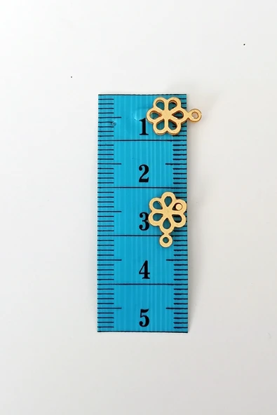 Oya Abiye Bileklik Kolye Pleksi Metalik Plastik Pul Altın Renk 8 gram 100 adet - BNC479 - 2