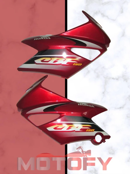 HONDA CBF 150 GRENAJ ÖN SAĞ & SOL TAKIMI KIRMIZI YENİ MODEL A KALİTE