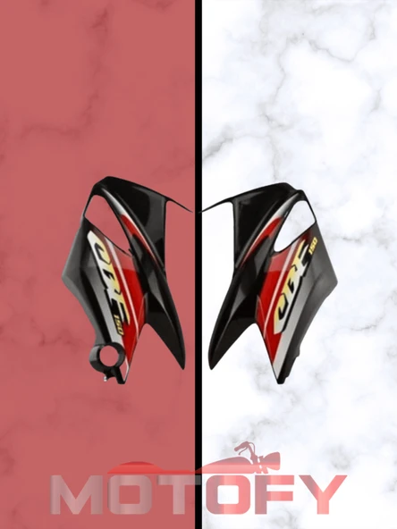 HONDA CBF 150 GRENAJ ÖN SAĞ&SOL TAKIMI SİYAH YENİ MODEL A KALİTE ürün görseli