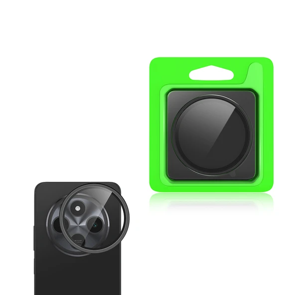 Gpack Xiaomi Redmi 14C 4G uyumlu Kamera Lens Koruyucu Metal Tekli CL07