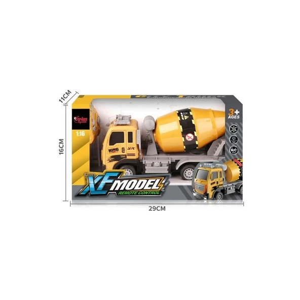 Nessiworld XF-789-110A-1A-3A-4A Kumandalı Şarjlı İş Makinesi -Vardem - 4