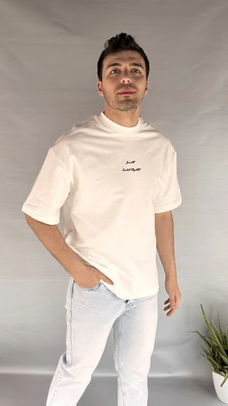 Boncuk Nakış Detay T-shirt - 3