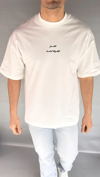 Boncuk Nakış Detay T-shirt - 4