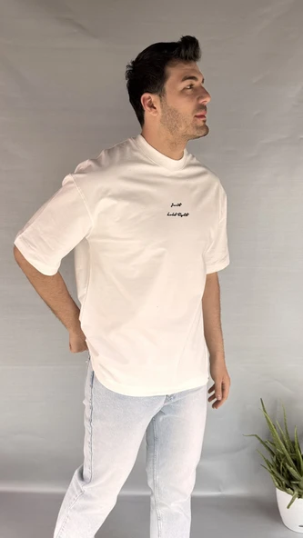 Boncuk Nakış Detay T-shirt