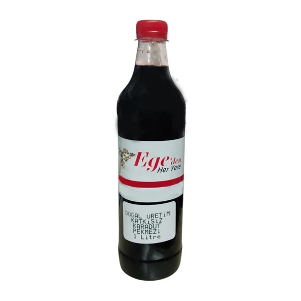 Ege'nin Doğal Ev Yapımı Karadut Pekmezi 1 Litre