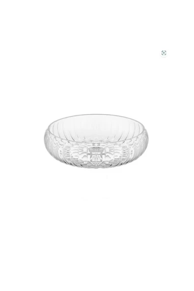 Jenisa El Yapımı Cam Linea Gövde Sunum Çanak İki Boy Büyük Ve Küçük Set - 3