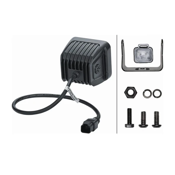 HELLA 2.7 CUBE KIT 2 Lİ MOTOSİKLET SİS FARI LED TAKIMI - 5