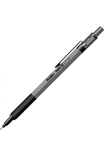 Matrix 0.7mm Mekanik Kurşun Kalem Gri