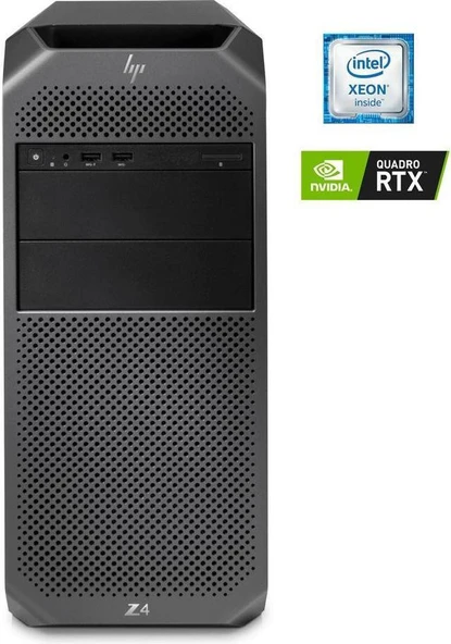 HP Z4 G4 Workstation Xeon W-2133  NVIDIA RTX 4000 64GB ECC RAM  1TB SSD Garantili