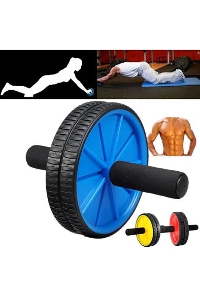Taşınabilir  Wheel Tekerlek Spor Aleti  Vücut Geliştirme Egzersiz Aleti Mini Diz Mat Hediyeli - 5