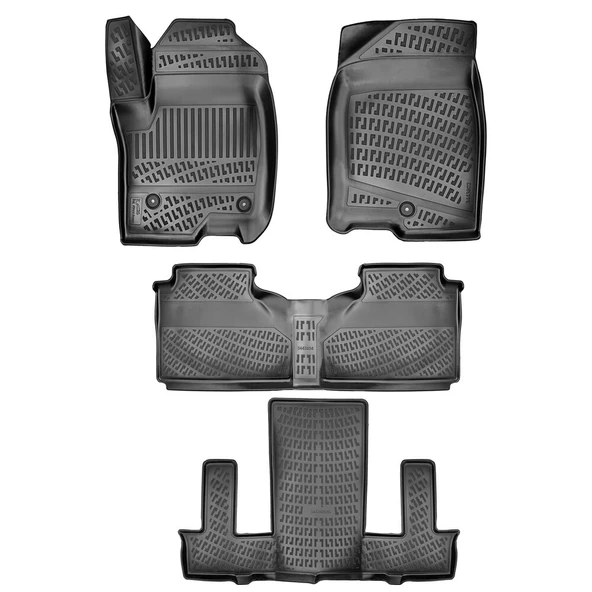 Cadillac Escalade 2021 Sonrası Havuzlu Paspas | Bucket Seating 7 Koltuklu
