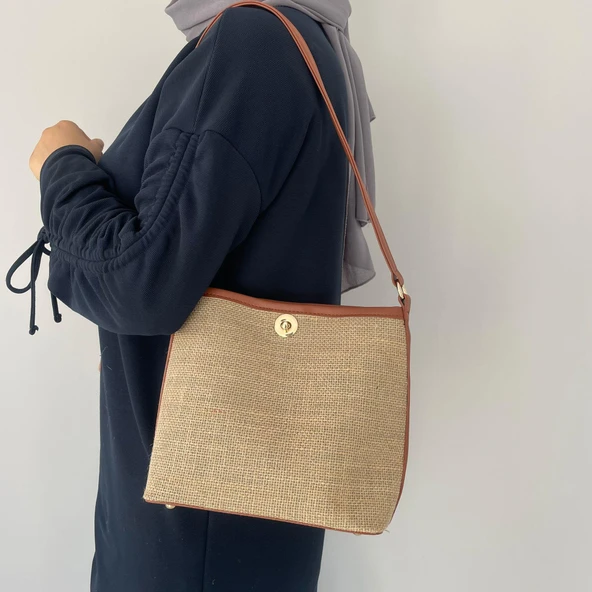 Talo Bayan Çanta Hasır T301401