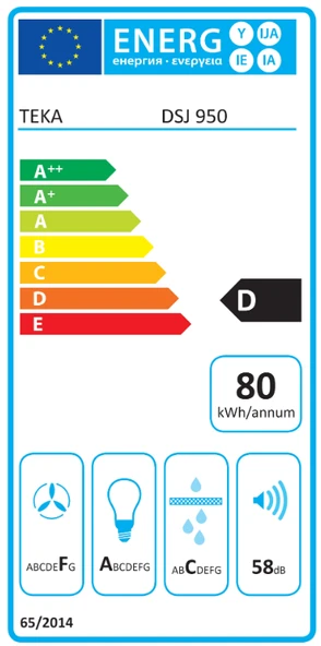 TEKA DSJ 950 T TİPİ ULTRA SLİM PASLANMAZ ÇELİK DUVAR TİPİ DAVLUMBAZ - Resim 4