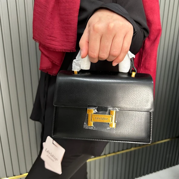 LEVİDOR Bayan Siyah Çanta LVD93023705 - Resim 2