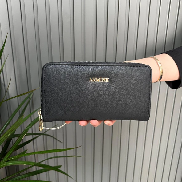 Armine Bayan Çanta Düz Siyah ARC0501 ürün görseli