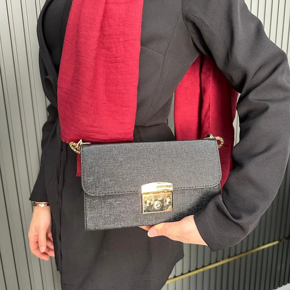 LEVİDOR Bayan Siyah Çanta LVD93018204 - Resim 2