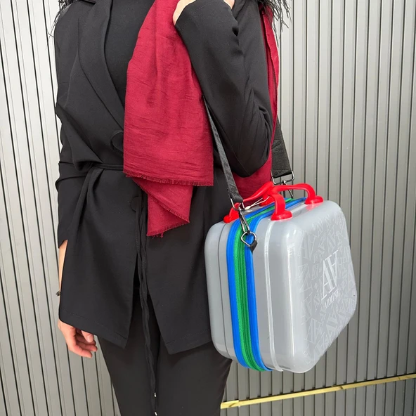 Armine Bayan Çanta Gri AR37602 - 3