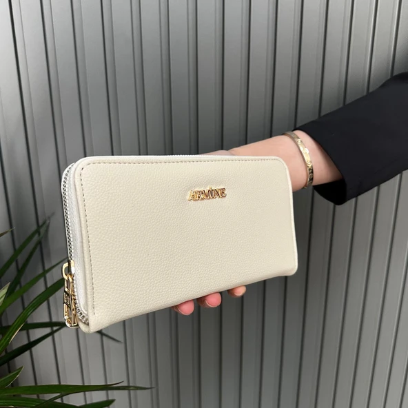 Armine Bayan Çanta Düz Krem ARC0504 ürün görseli