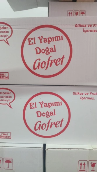 MERİÇ GOFRET (El Yapımı Doğal-Glikoz ve Fruktoz içermez) 200GR - 4